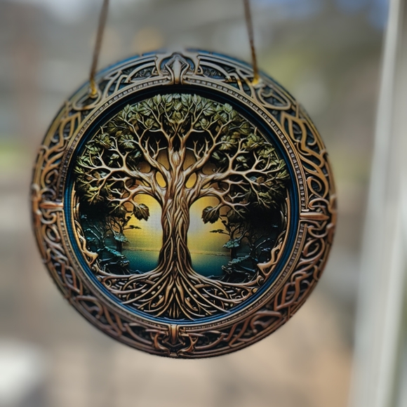 CelticTree of Life Suncatcher - Picture 1 of 12